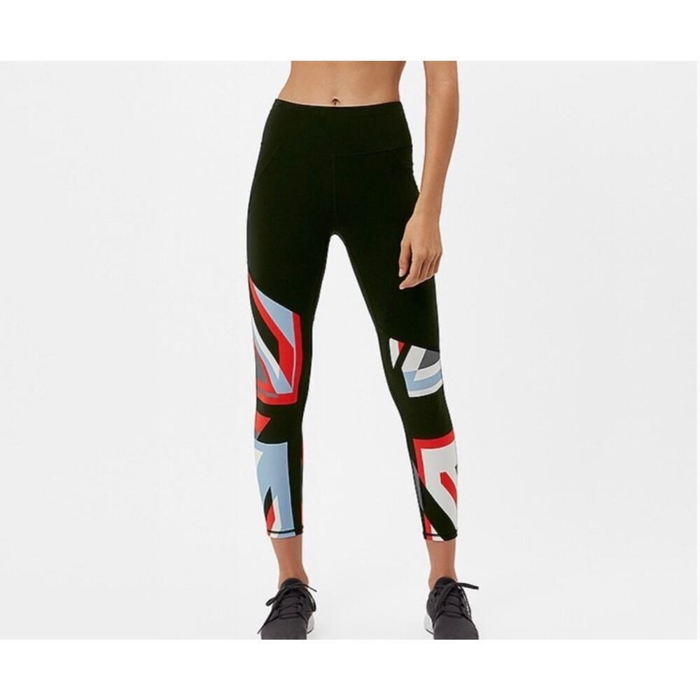 Sweaty Betty The Power Union Jack Ankle Leggings Women’s S *EUC